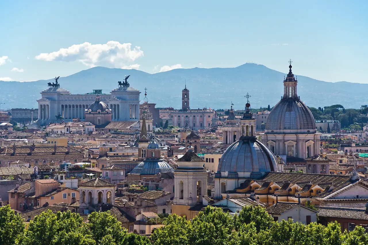 Rome vue d’en haut