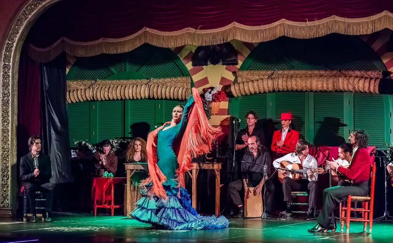 Pokaz flamenco w Sewilli