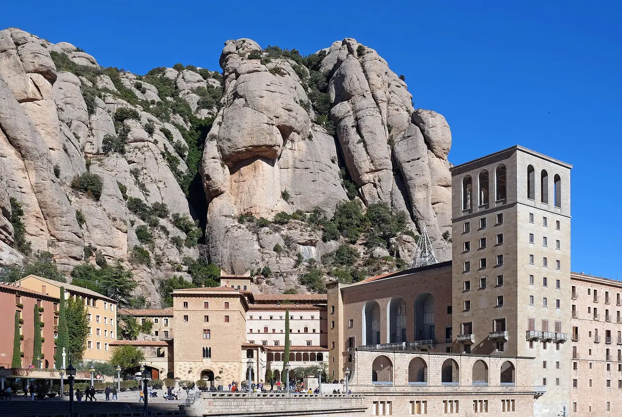 Góry i klasztor Montserrat pod Barceloną