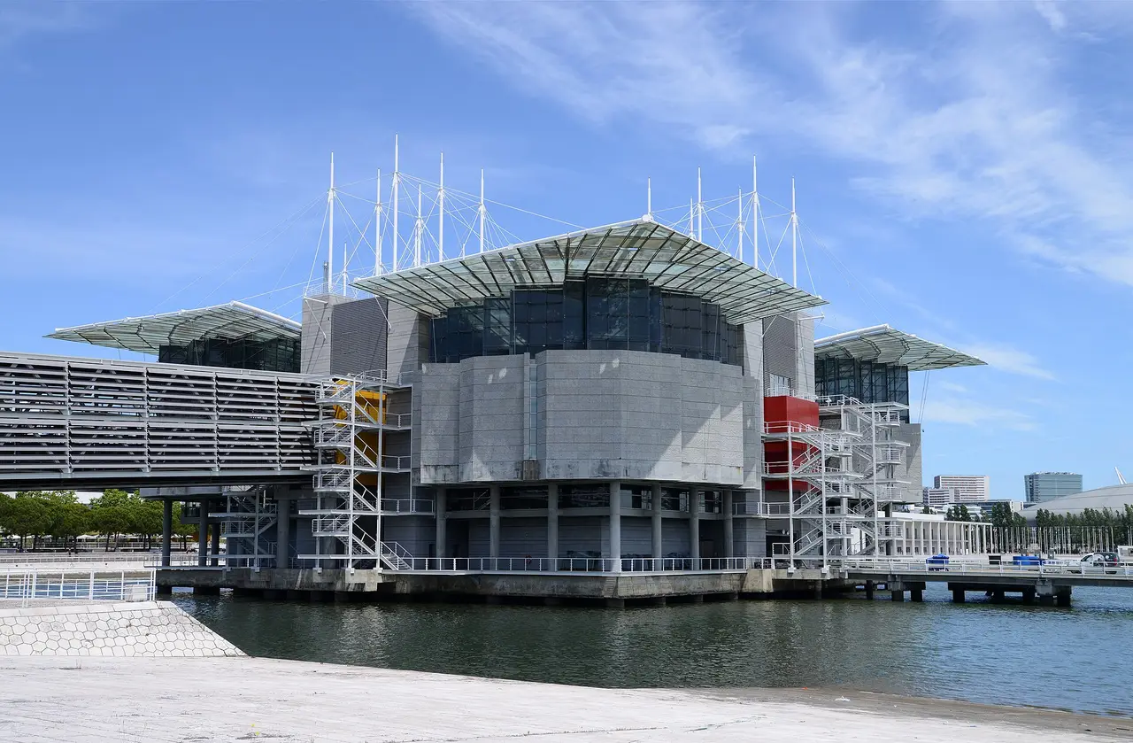 El Oceanario de Lisboa en el Parque de las Naciones