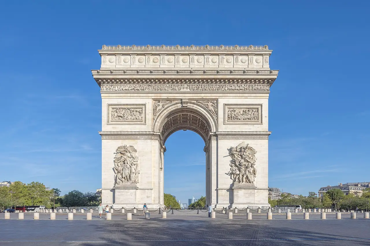 El Arco de Triunfo de París