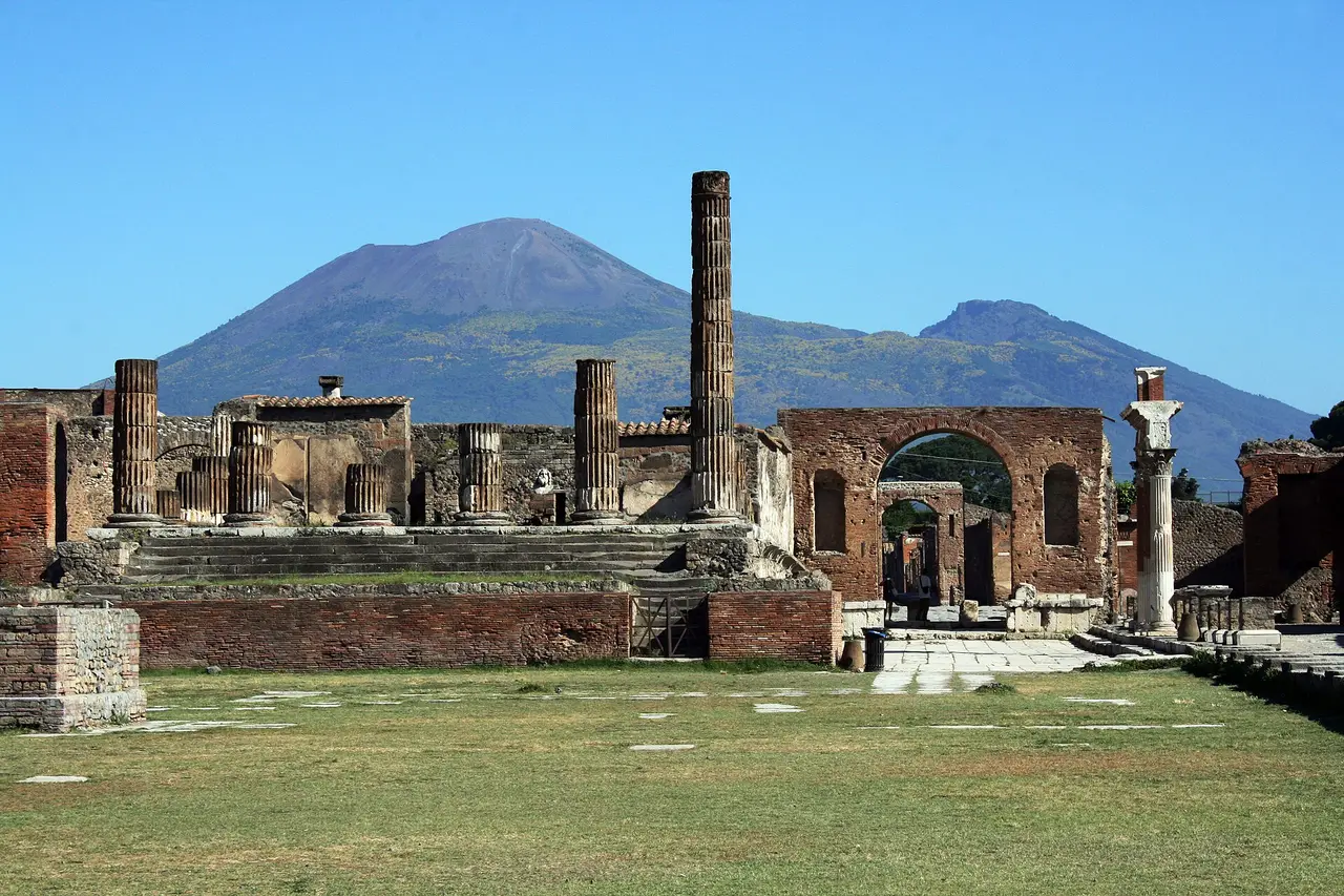 Les ruines de Pompéi
