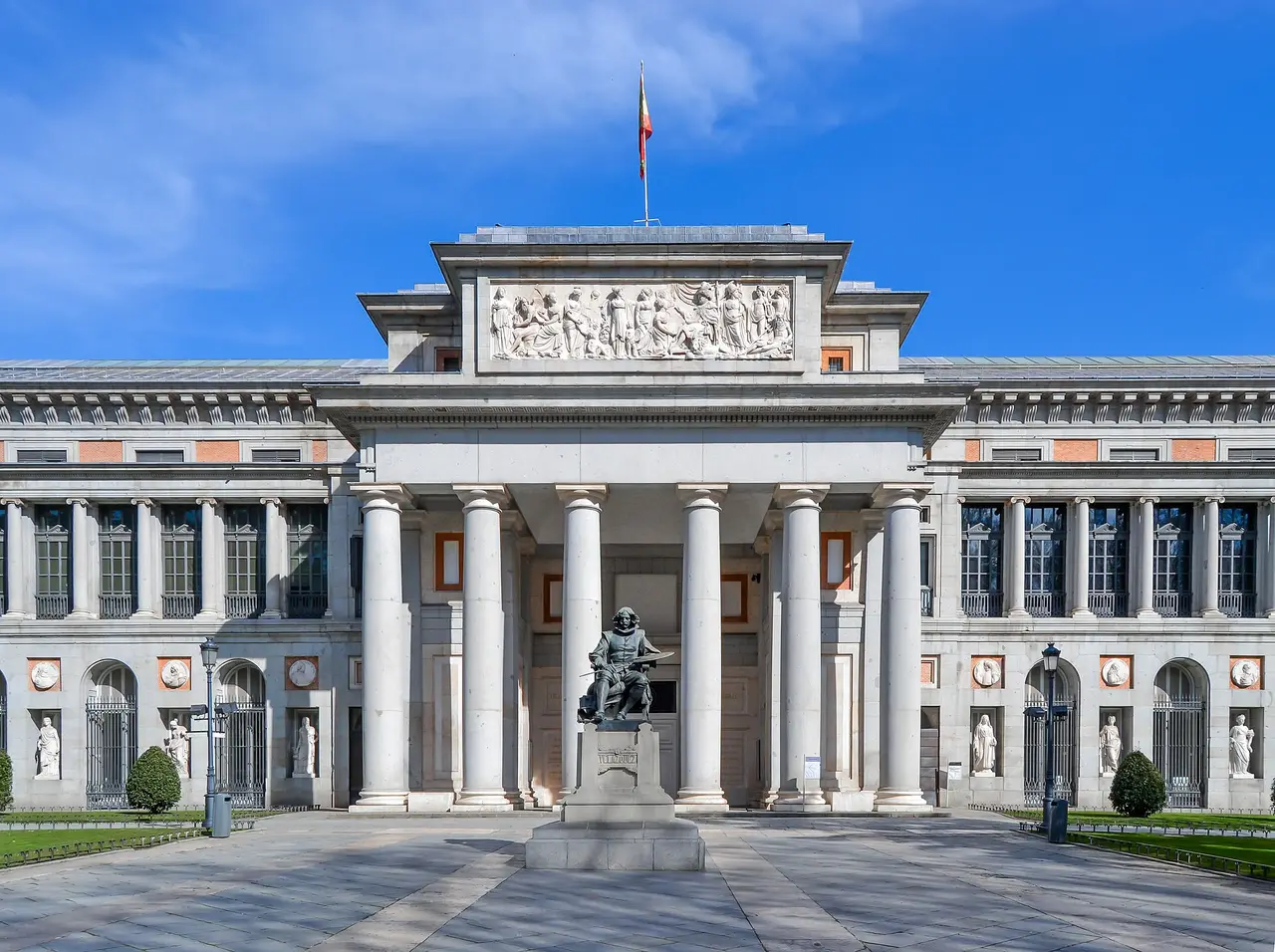 Le bâtiment du musée du Prado à Madrid