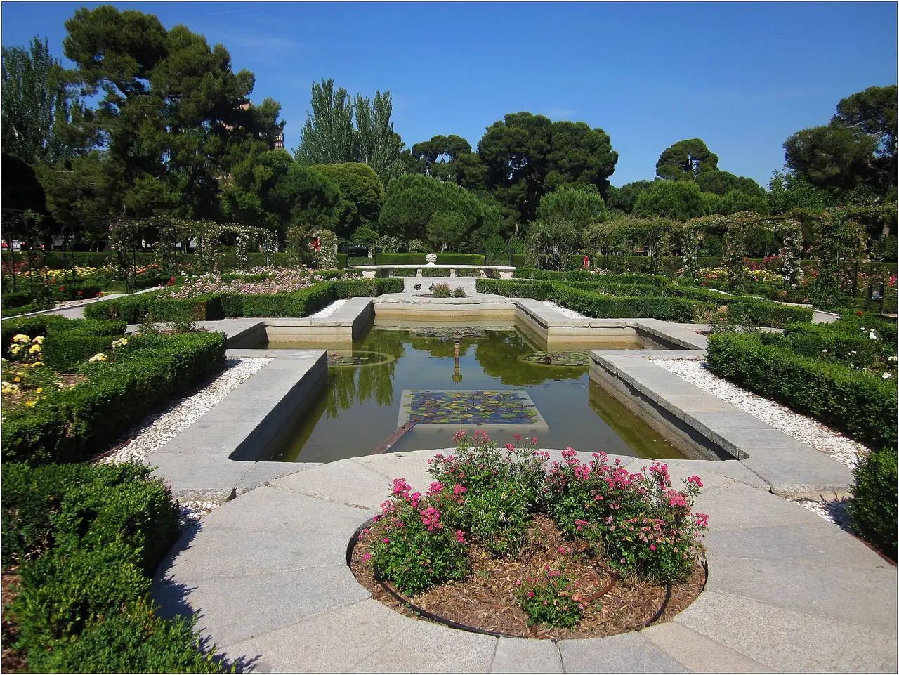 Le parc du Retiro à Madrid